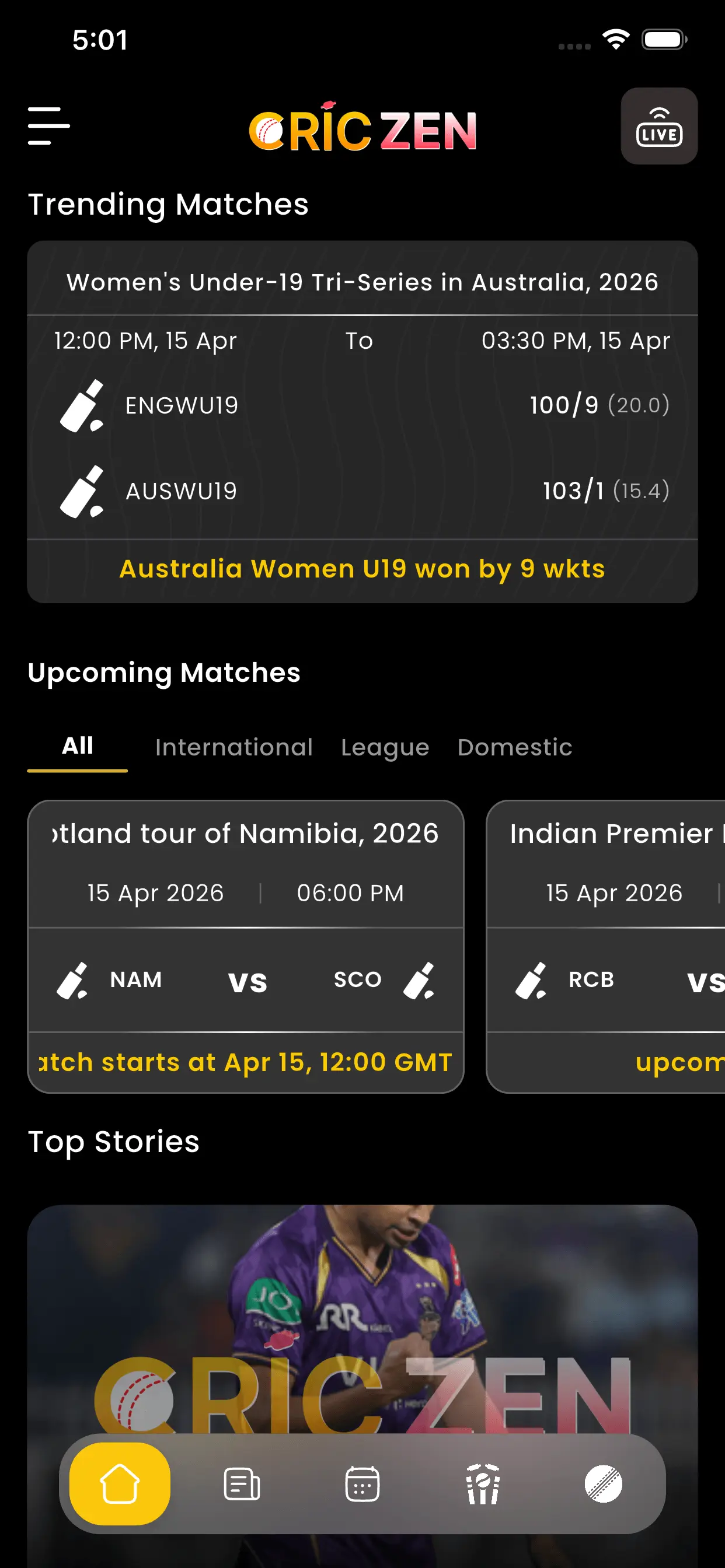 Live Match